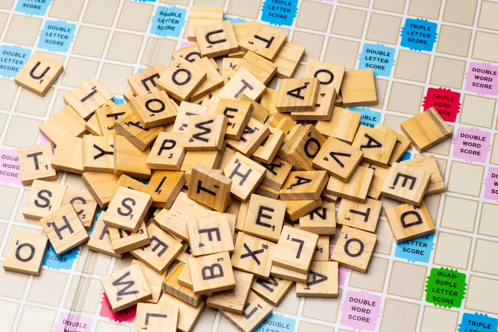 Woorden maken in Scrabble en Wordfeud